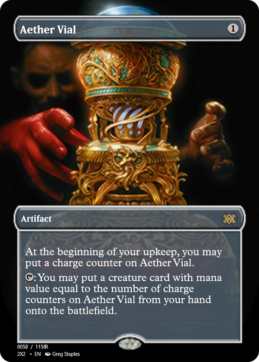 Aether Vial (PRM-102329) - Magic Online Promos Foil