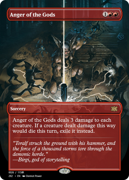 Anger of the Gods (PRM-102265) - Magic Online Promos Foil