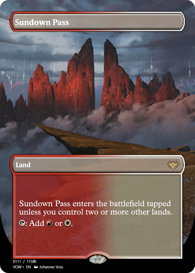 Sundown Pass (PRM-95459) - Magic Online Promos