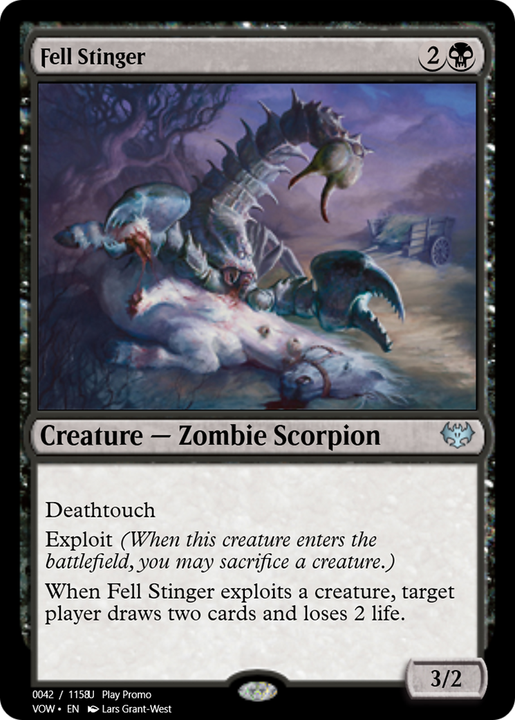 Fell Stinger (PRM-95323) - Magic Online Promos Foil