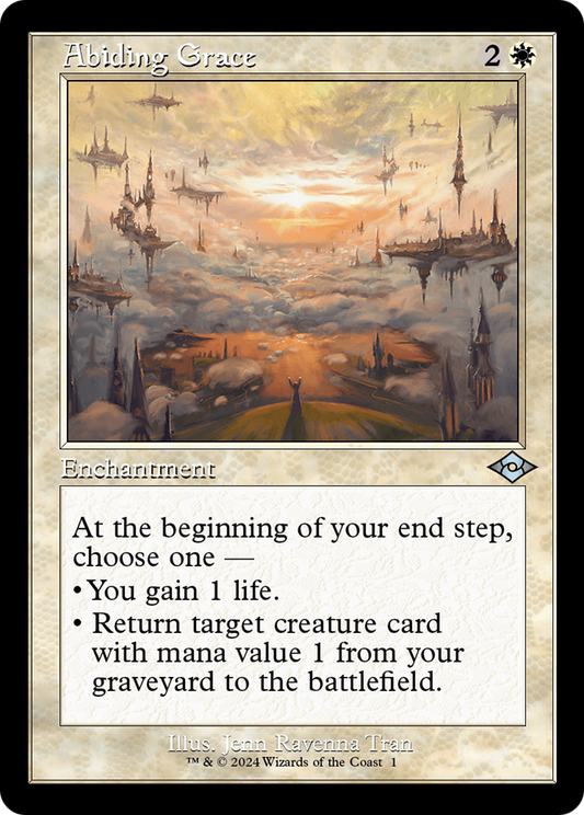 Abiding Grace (MH2-001) - Modern Horizons 2 Timeshifts Foil