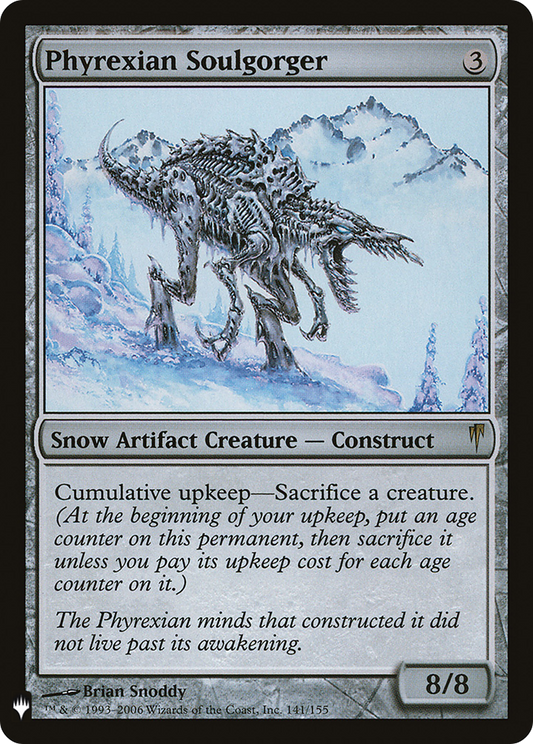 Phyrexian Soulgorger (LIST-CSP-141) - The List