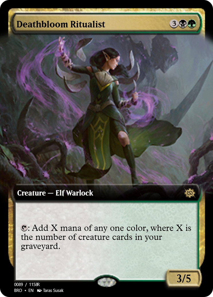Deathbloom Ritualist (PRM-105786) - Magic Online Promos
