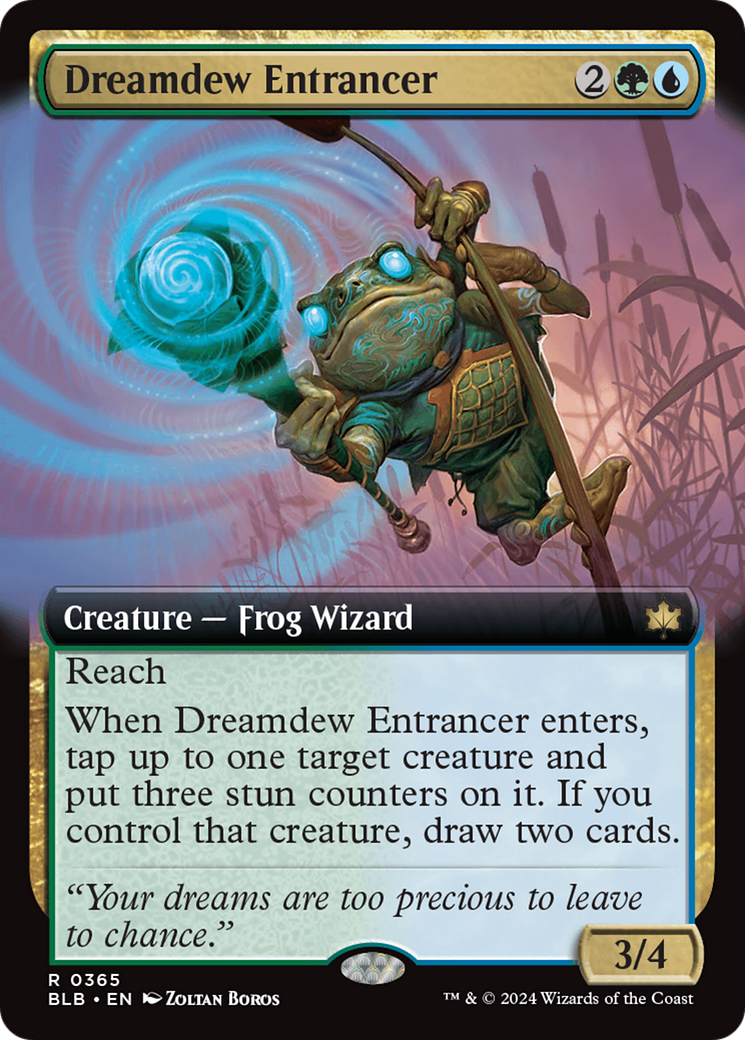 Dreamdew Entrancer (BLB-365) - Bloomburrow: (Extended Art)