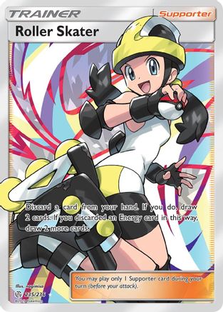 Roller Skater (Full Art) 235  - Holofoil SM  Cosmic Eclipse - Ultra Rare