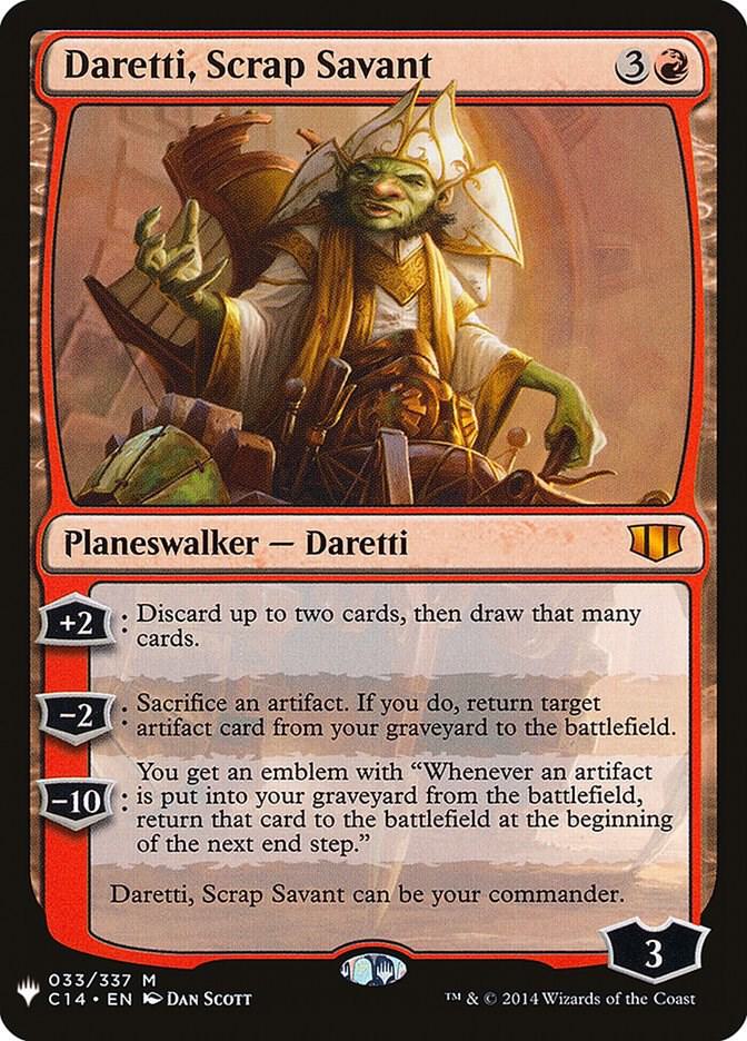 Daretti, Scrap Savant (C14) (033/337) [The List]