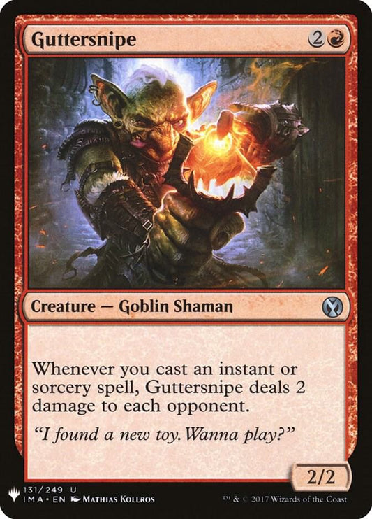 Guttersnipe (IMA) (131) [The List]
