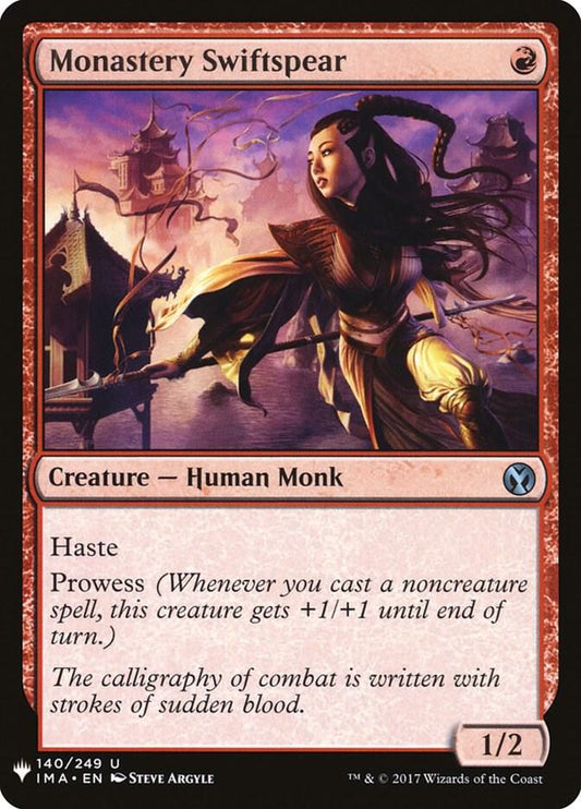 Monastery Swiftspear (140) [The List]