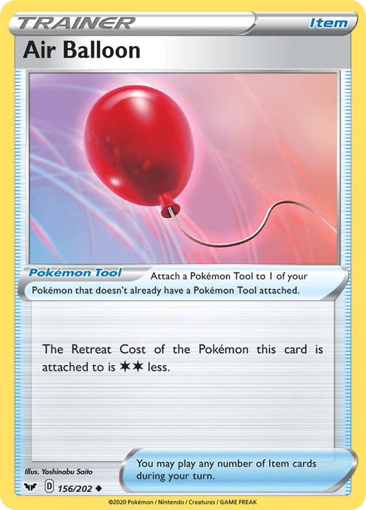 Air Balloon (156/202) [SWSH01 Sword and Shield Base Set]