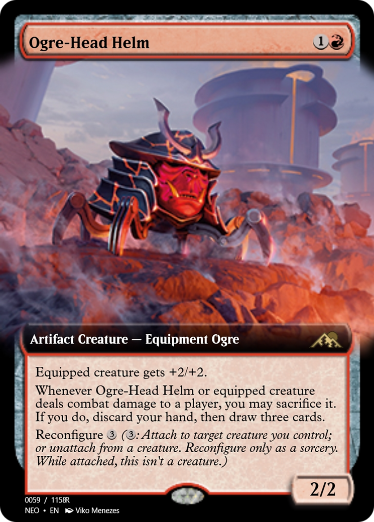 Ogre-Head Helm (PRM-97981) - Magic Online Promos