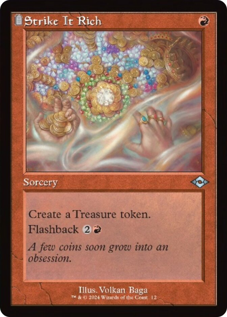 Strike It Rich (MH2-012) - Modern Horizons 2 Timeshifts: (tombstone) Foil