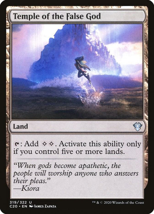 Temple of the False God (319) [Commander 2020]