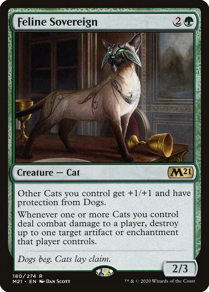 Feline Sovereign (180) [Core Set 2021]