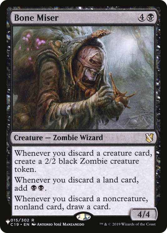 Bone Miser (LIST-015/302) - The List