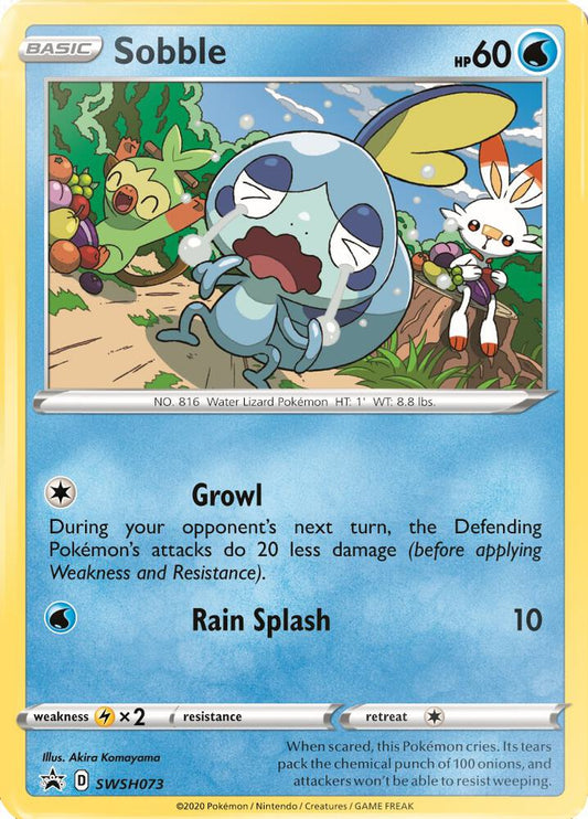 Sobble - SWSH073 [SWSH Sword and Shield Promo Cards]