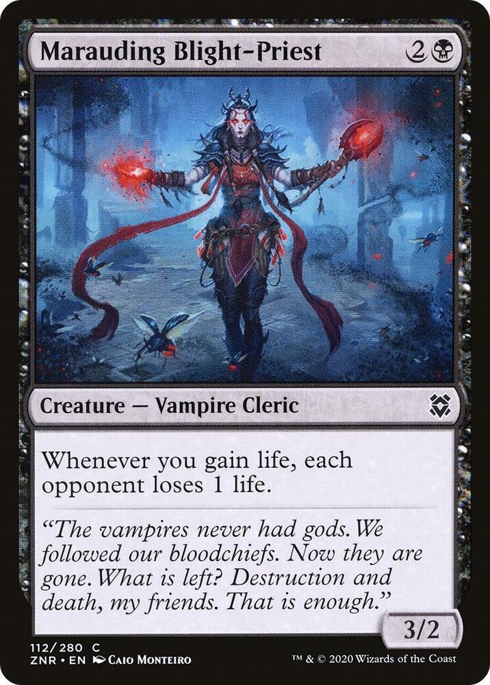 Marauding Blight-Priest (112) [Zendikar Rising]