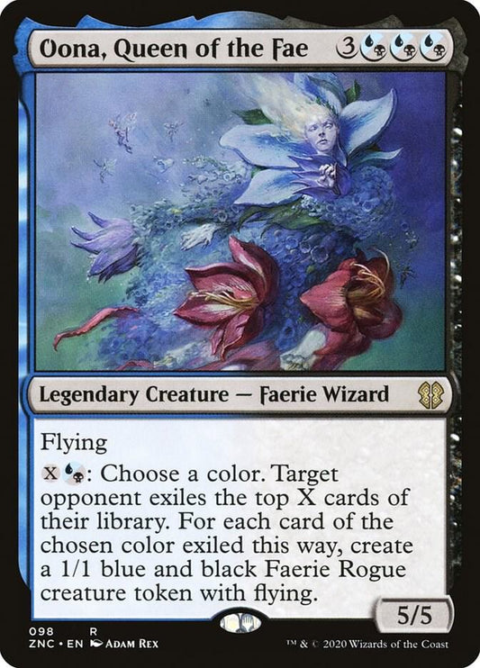 Oona, Queen of the Fae (98) [Zendikar Rising Commander]