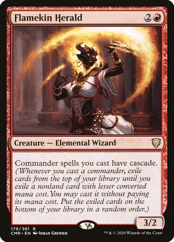 Flamekin Herald (179) [Commander Legends]