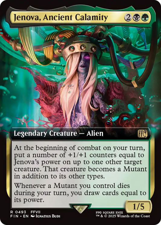 Jenova, Ancient Calamity (Extended Art) (FIN-493) - FINAL FANTASY: (Extended Art) Foil