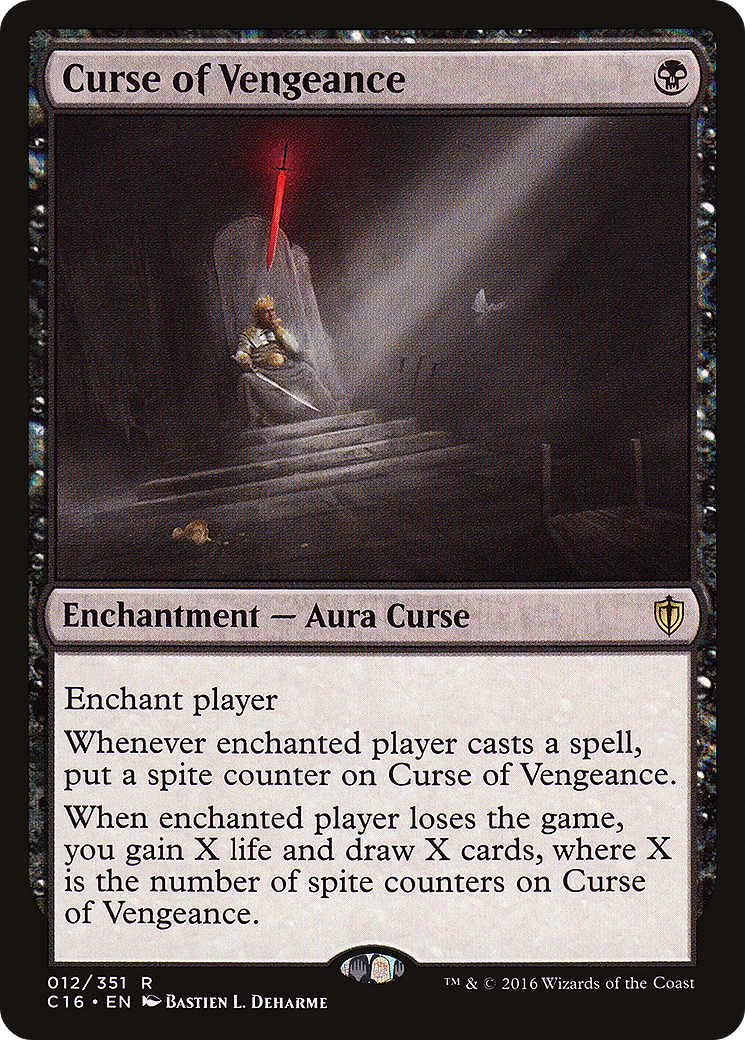 Curse of Vengeance (C16-012) - Commander 2016 (Japanese)