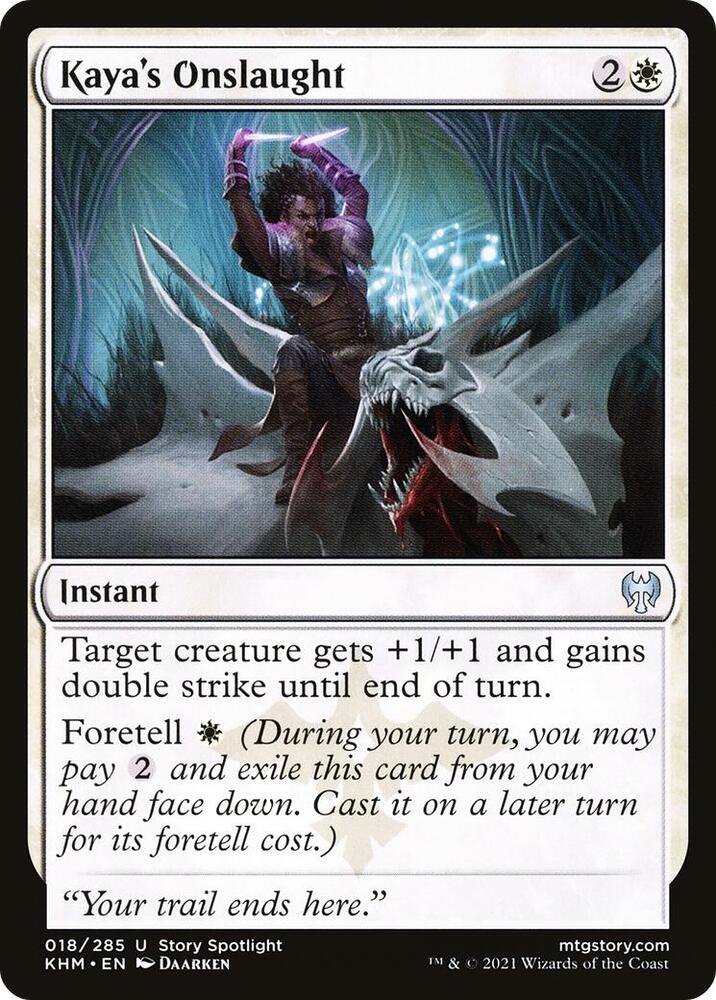 Kaya's Onslaught (18) [Kaldheim]