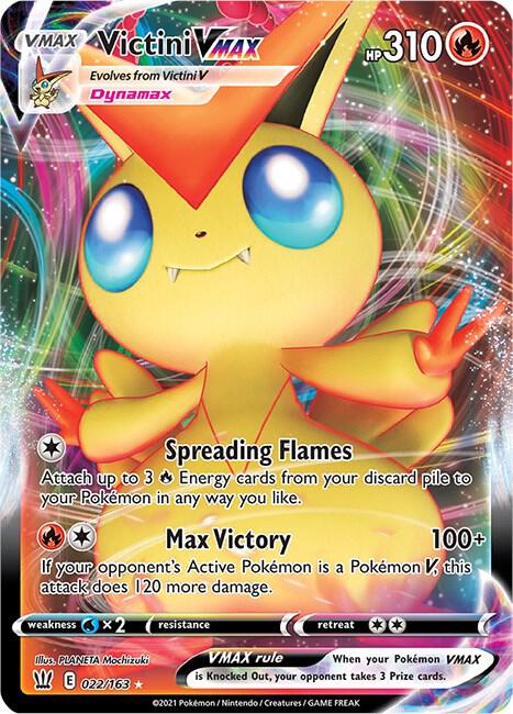 Victini VMAX (022/163) [SWSH05 Battle Styles]