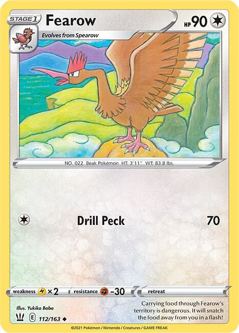 Fearow (112/163) [SWSH05 Battle Styles]