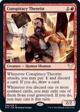 Conspiracy Theorist (94) [Strixhaven: School of Mages]