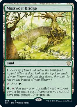 Mosswort Bridge (303) [Commander 2021]