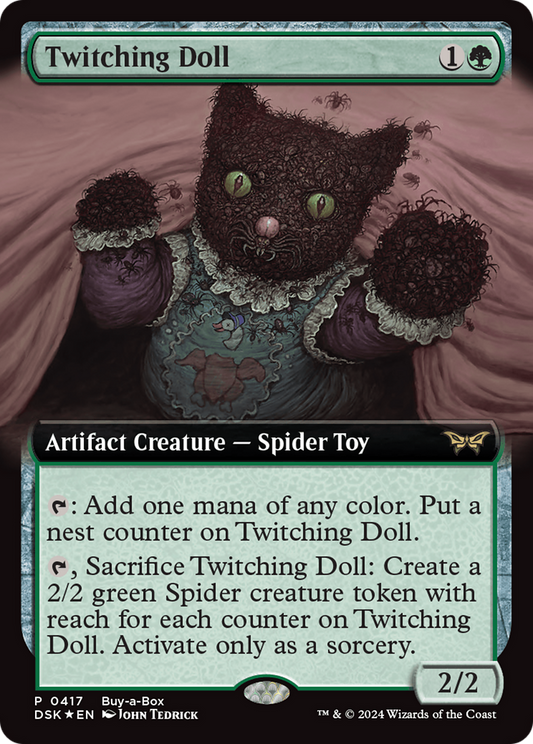 Twitching Doll (BABP-417) - Duskmourn: House of Horror: (Extended Art) Foil