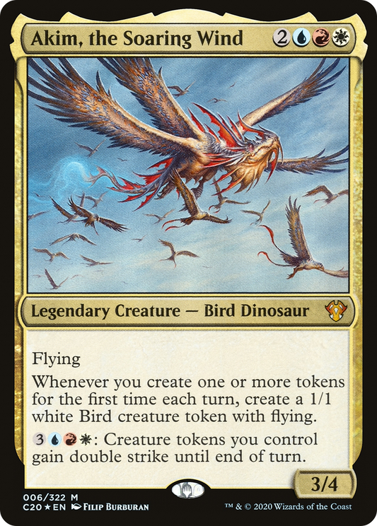 Akim, the Soaring Wind (C20-006) - Commander 2020