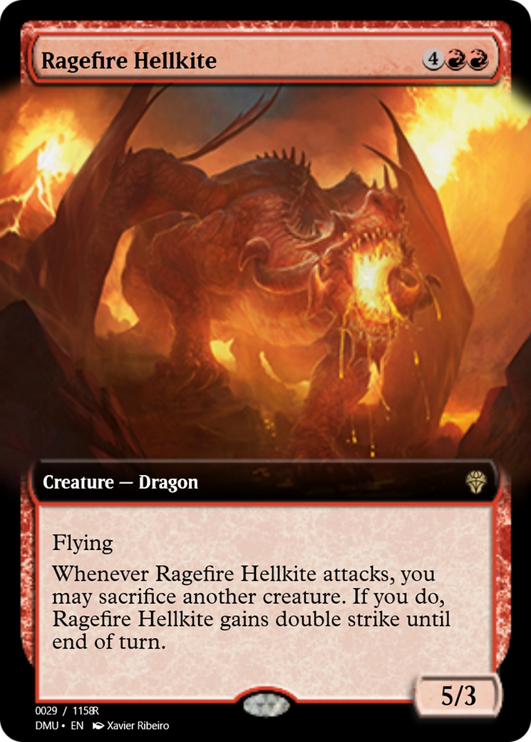 Ragefire Hellkite (PRM-103438) - Magic Online Promos Foil