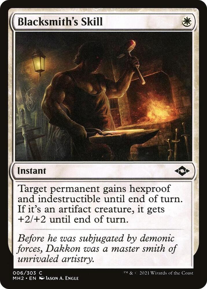 Blacksmith's Skill (6) [Modern Horizons 2]