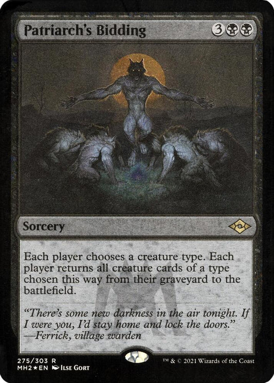Patriarch's Bidding (Foil Etched) (275) [Modern Horizons 2]