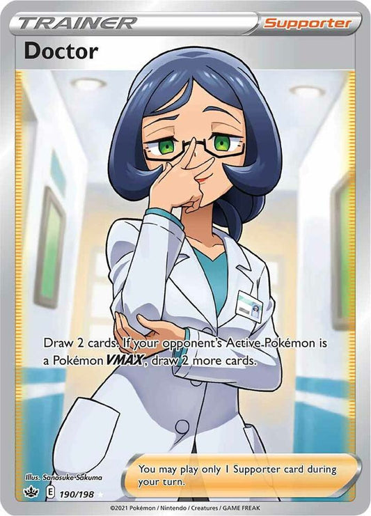 Doctor (Full Art) (190/198) [SWSH06 Chilling Reign]