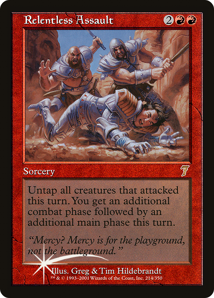 Relentless Assault (7ED-214) - 7th Edition