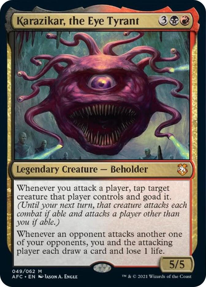 Karazikar, the Eye Tyrant (49) [Forgotten Realms Commander]