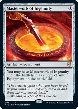 Masterwork of Ingenuity (209) [Forgotten Realms Commander]
