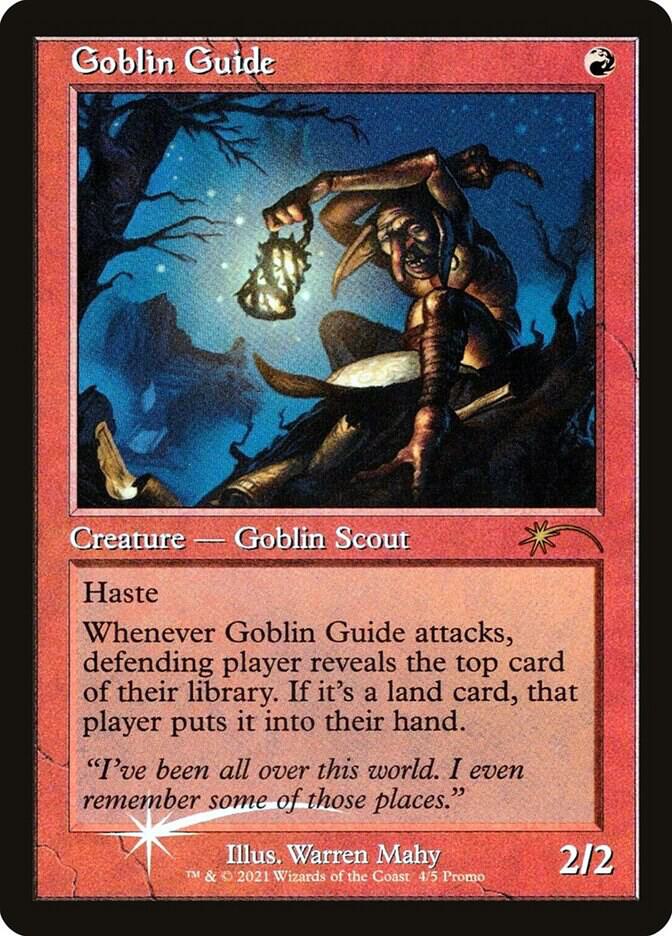 Goblin Guide (Retro Frame) (4) [WPN & Gateway Promos]