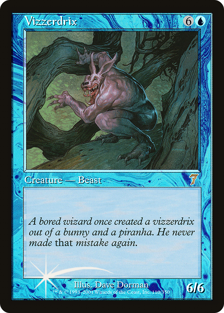 Vizzerdrix (7ED-110★) - Seventh Edition Foil