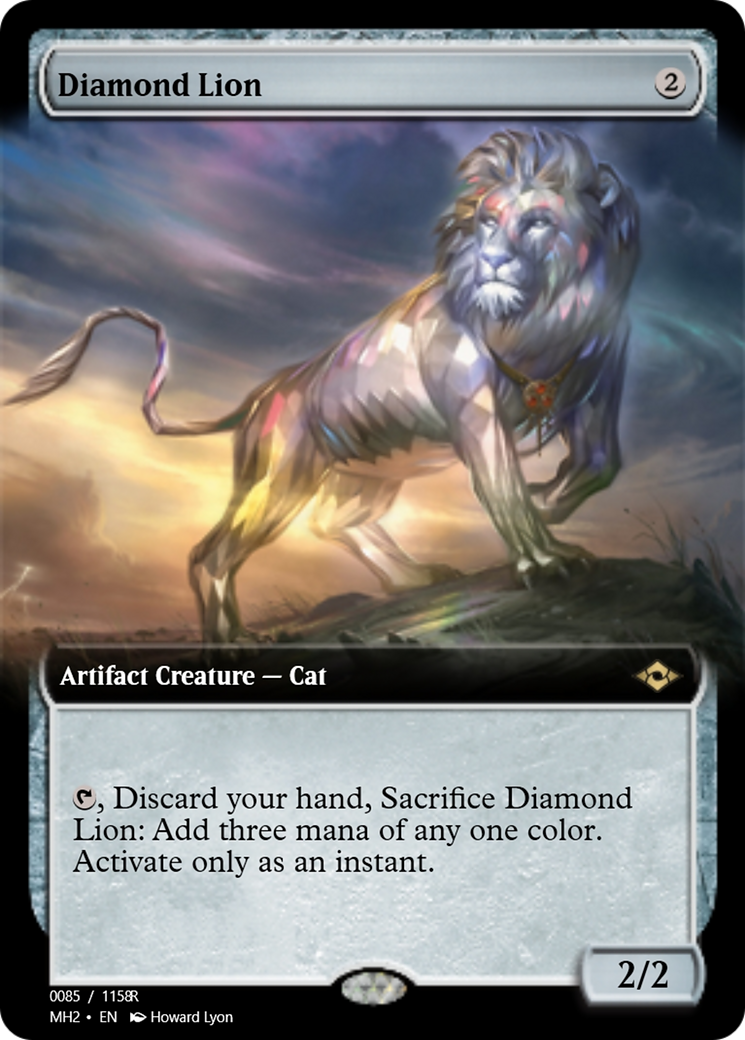 Diamond Lion (PRM-91371) - Magic Online Promos Foil