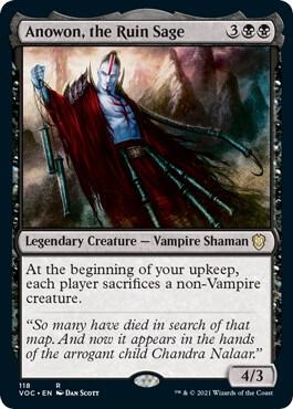 Anowon, the Ruin Sage (118) [Crimson Vow Commander]