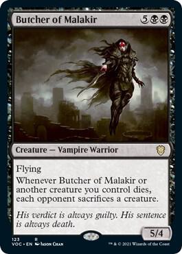 Butcher of Malakir (123) [Crimson Vow Commander]