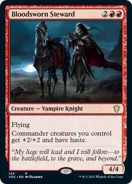 Bloodsworn Steward (144) [Crimson Vow Commander]