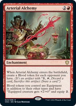 Arterial Alchemy (23) [Crimson Vow Commander]