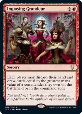Imposing Grandeur (24) [Crimson Vow Commander]