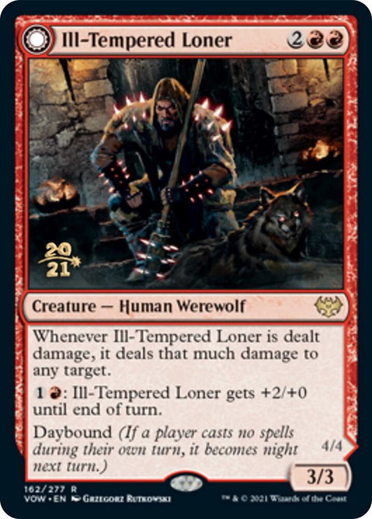 Ill-Tempered Loner (162) [Prerelease Cards]