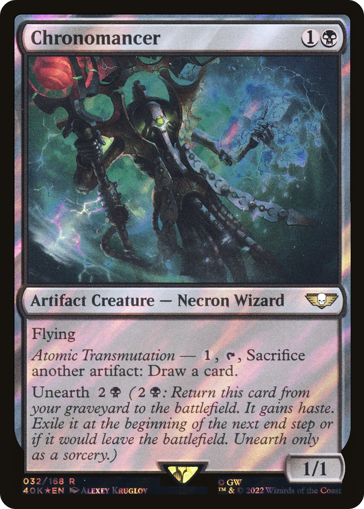 Chronomancer (40K-32★) - Warhammer 40,000 Commander Foil