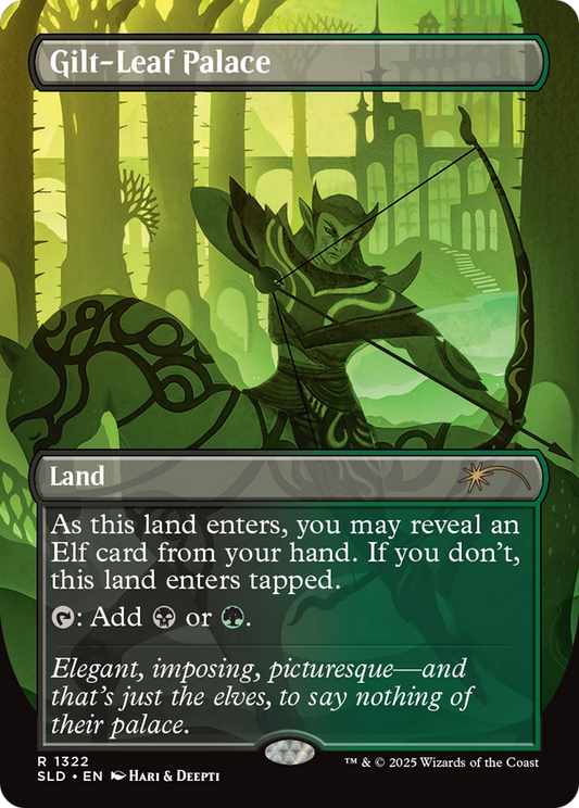 Gilt-Leaf Palace (SLD-1322) - Secret Lair Drop (Borderless)