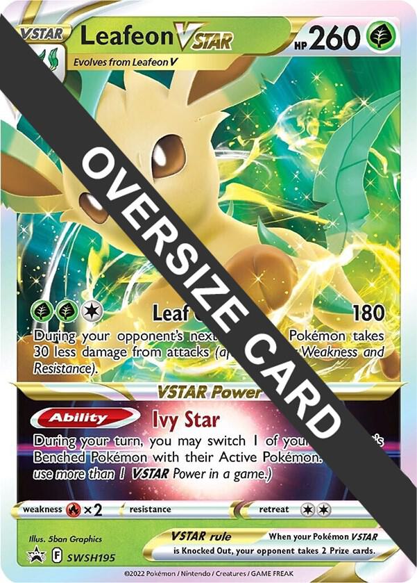 Leafeon VSTAR - SWSH195 [Jumbo Cards]